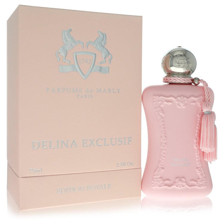 Delina Exclusif Edition Royal by Parfums De Marly Eau De Parfum Spray 2.5 oz Delina Exclusif Edition Royal by Parfums De Marly Eau De Parfum Spray 2.5 oz